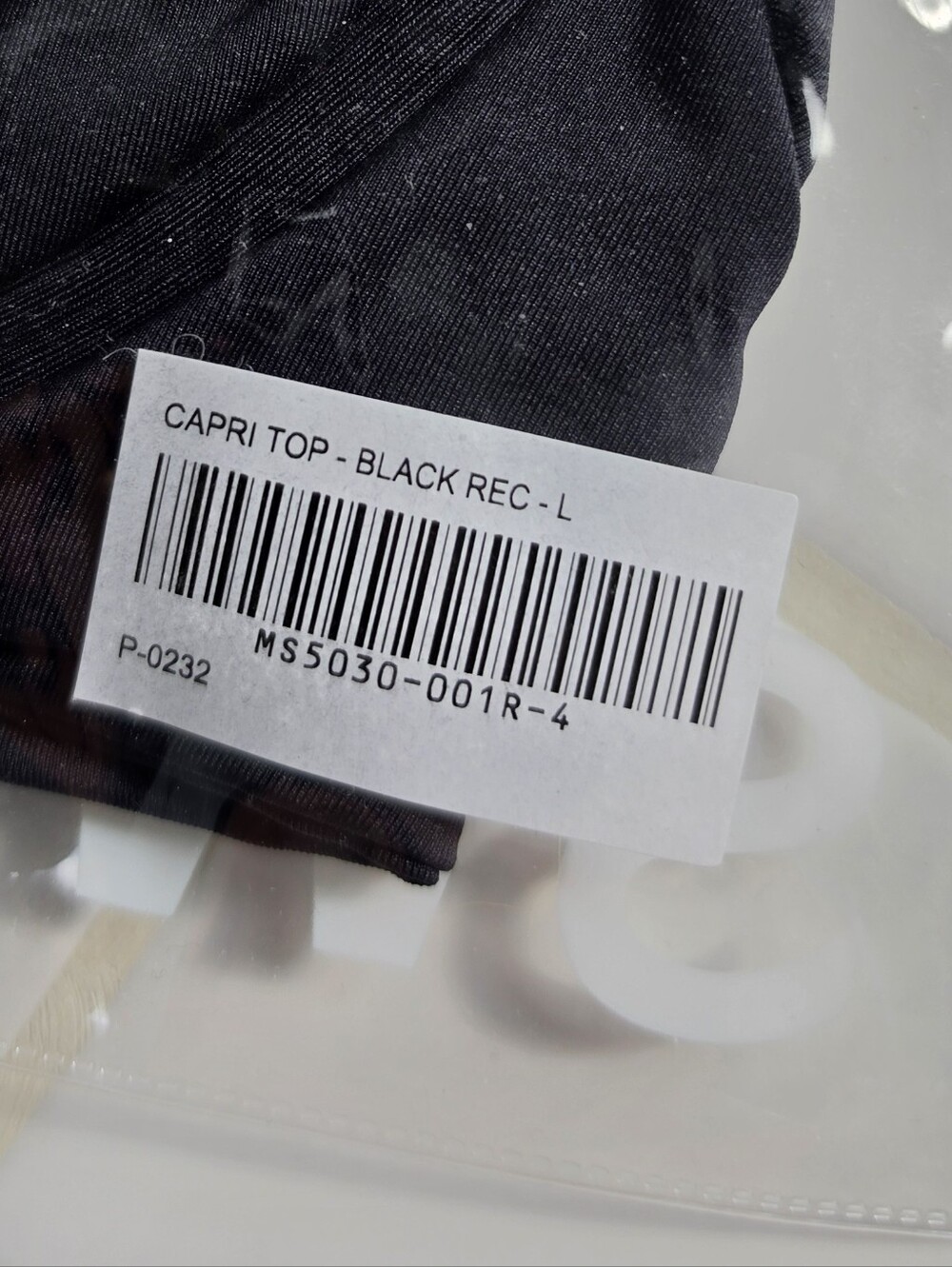 Capri Top In Black - Picture 16 of 16